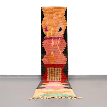 Moroccan Vintage Runner Rug 2.4 x 11.1 feet - Ettilux Home